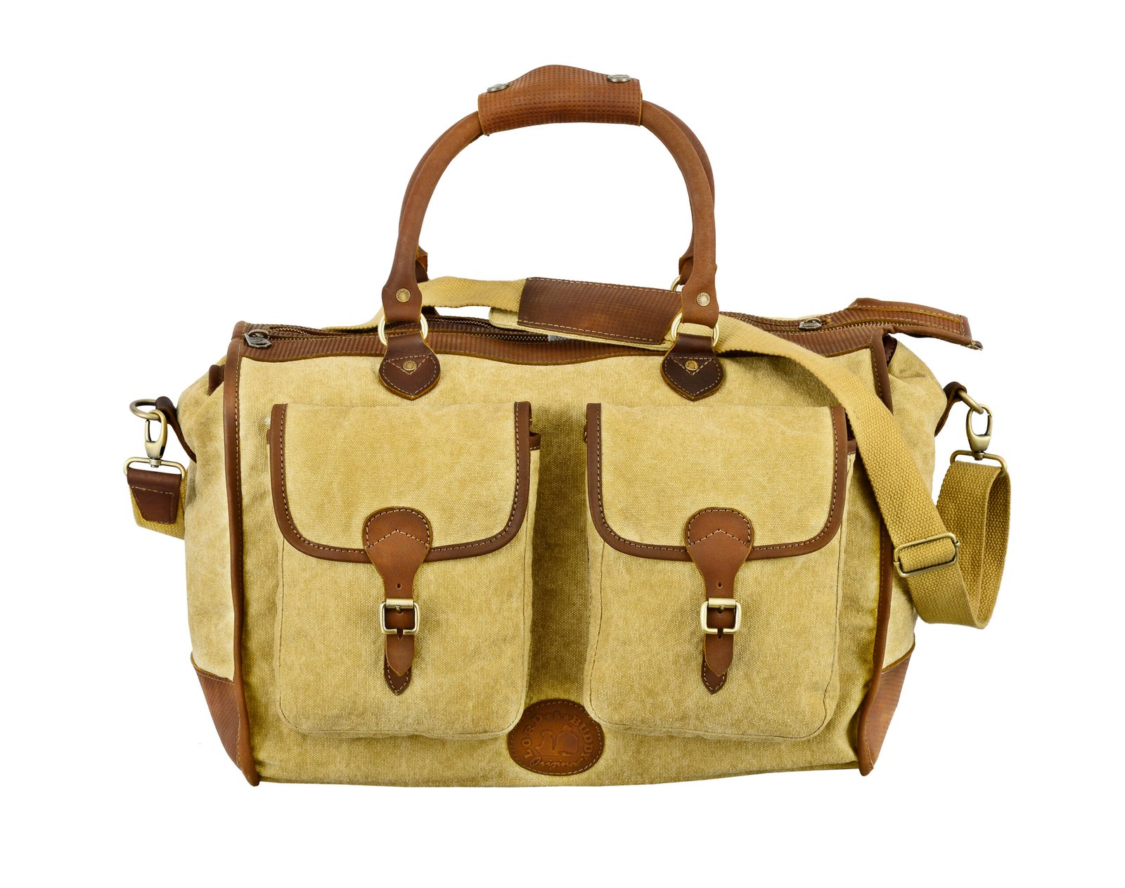 _DSC4787 CanvasGears Outdoor Leather and Canvas Travel Bag with Premium Hardware - 506 - Image 1