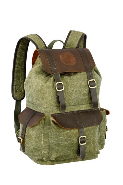 CanvasGears heavy-duty Bag, Genuine Leather, and Premium Hardware for Durability, Performance, and Refined Outdoor Style – 510